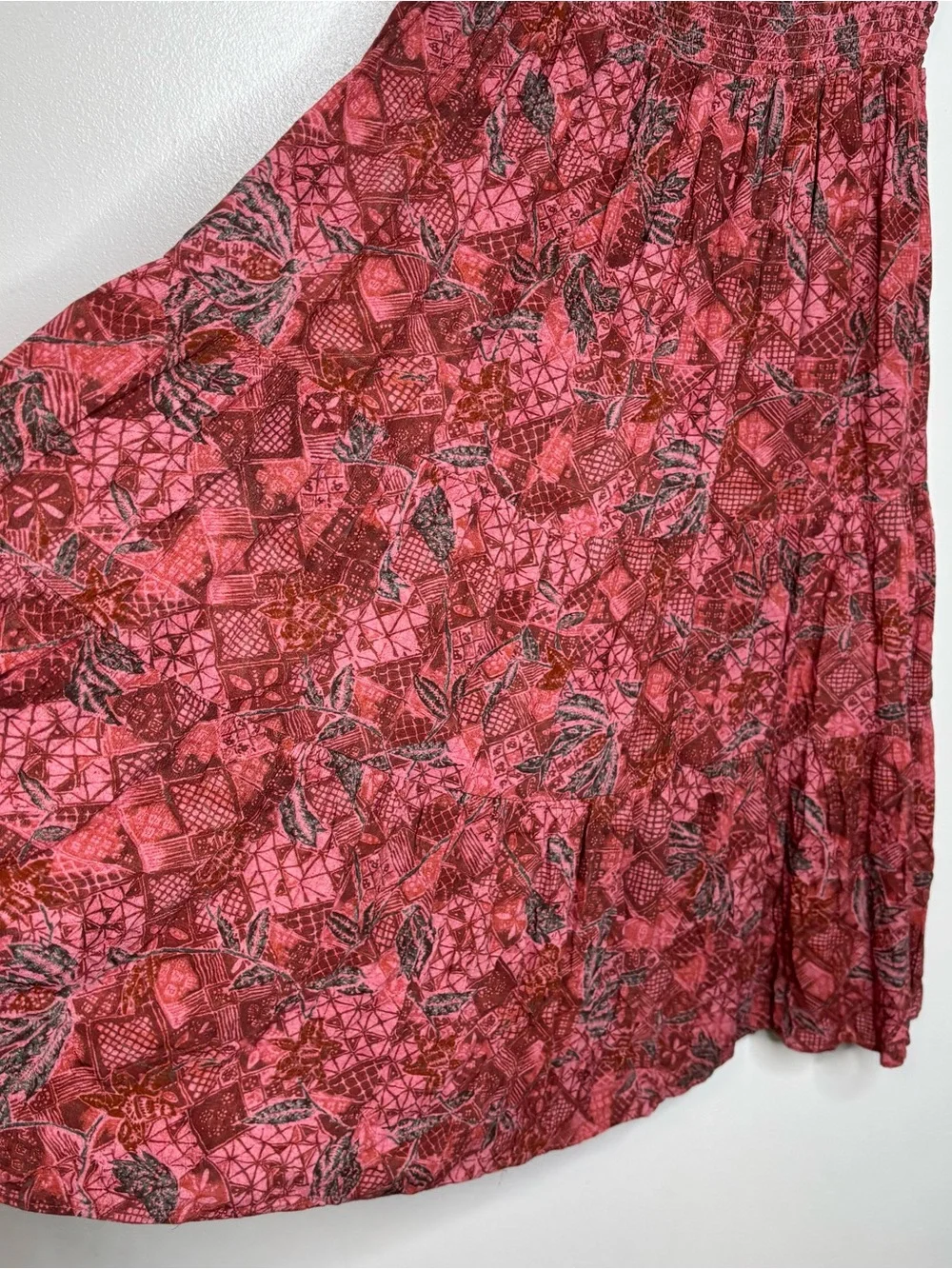 Faherty Woodstock Maxi Skirt - Island Breeze Floral - Size S